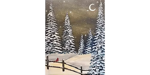 Winter Woods - Paint and Sip in Norfolk | Classpop!\u2122