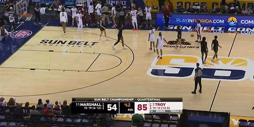 Marshall Thundering Herd at Troy Trojans Mens Basketball