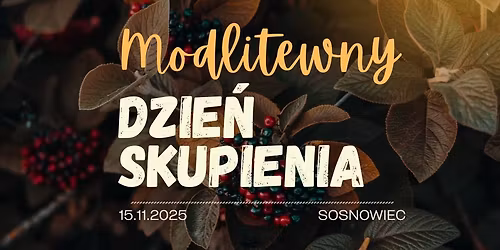 Modlitewny Dzie\u0144 Skupienia