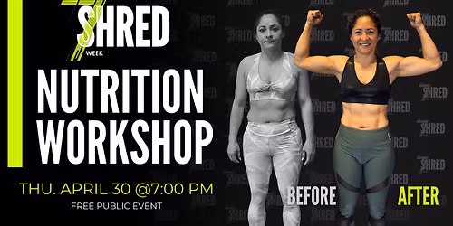 Cross Kicks Fitness South Elgin's 7-Week Shred FREE Workshop!