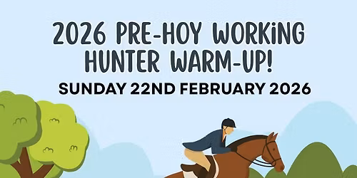 Pre-HOY Working Hunter & Flat Class Warm-Up!