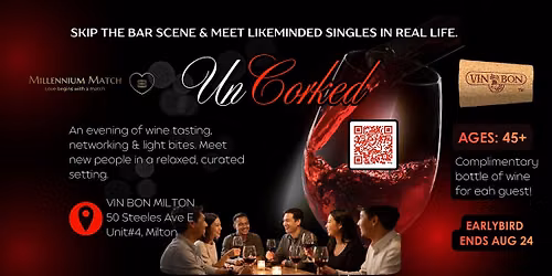 Uncorked - Wine-tasting Singles Mixer - Ages 45 & up