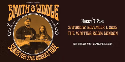 Harry T Pope supporting Smith & Liddle