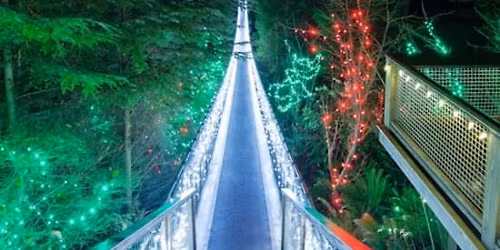 Vancouver: Christmas Tour with Capilano Canyon Lights