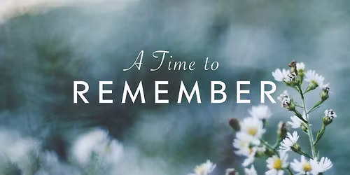 A Time To Remember