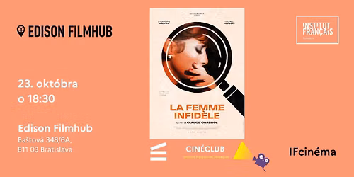 Cin\u00e9club \ud83c\udfac LA FEMME INFID\u00c8LE \/ Nevern\u00e1 \u017eena