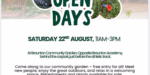 Braunton Community Garden open day