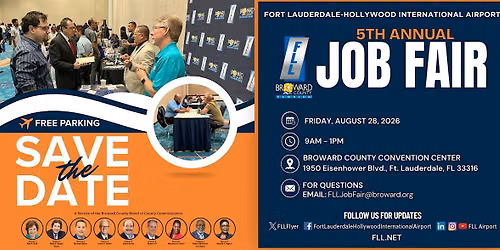 Fort Lauderdale-Hollywood International (FLL) Airport Job Fair