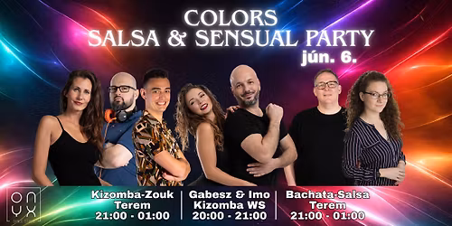 COLORS Salsa & Sensual Party | Debrecen