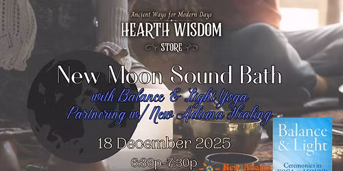 New Moon Sound Bath