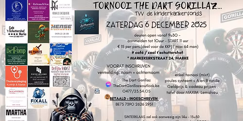 TORNOOI 6 DECEMBER - BEZOEK SINTERKLAAS 
