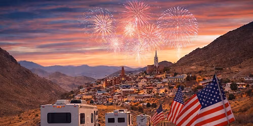 \ud83c\uddfa\ud83c\uddf84th of July Parade, Concert, & Fireworks Extravaganza in Virginia City!
