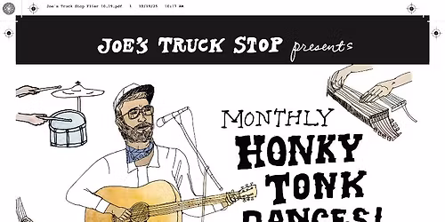 Monthly Honky Tonk Dance with Joe's Truck Stop!