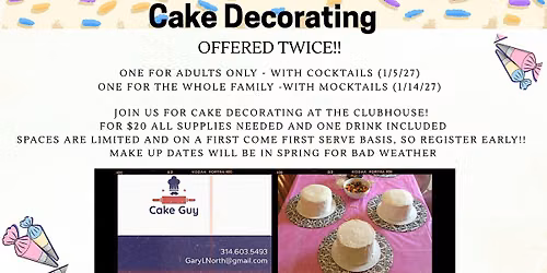 Family Cake Decorating