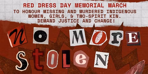 Red Dress Day Memorial March \/ Journ\u00e9e de la robe rouge 