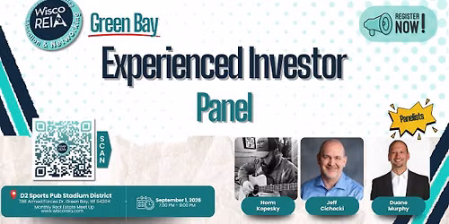 WiscoREIA Green Bay: Experienced Investor Panel 