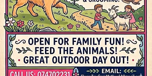 EPIC Dad Family Meet-Up (and Picnic) at Cherry Tree Farm