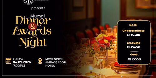 Alumni Dinner & Awards Night