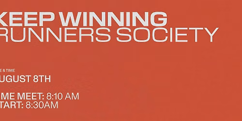 KEEP WINNING X RUNNERS SOCIETY