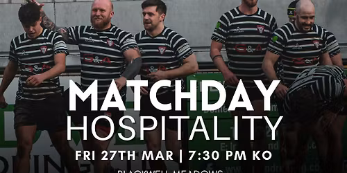 Matchday Hospitality - Darlington RFC Vs Durham University RFC