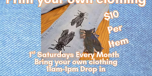 Block Print Your Own Clothing