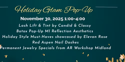 Holiday Glam Pop-Up