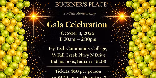 Buckners Place 20th Anniversary Gala Celebration