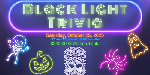 Black Light Trivia Night- 2025