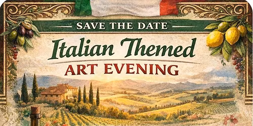 Italian Themed Art Session