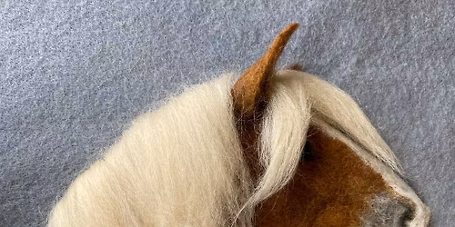 Needle Felting Equine in Relief with Justine Heinrichs