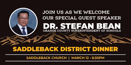 Saddleback District Awards & Recognition Dinner