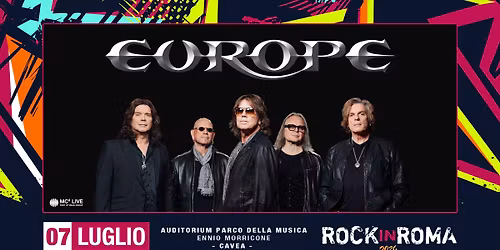 Europe \/\/ Rock in Roma - Auditorium PdM (Cavea)
