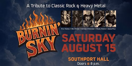 Burnin Sky at Southport Hall