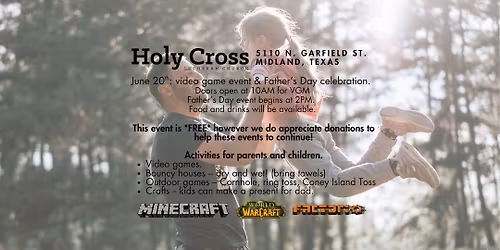 2nd Annual Video Game Event & Father's Day Celebration