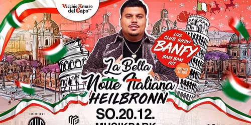 LA BELLA NOTTE ITALIANA - HEILBRONN CON BANFY