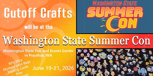 Summer Con 2026 - Cutoff Crafts Booth