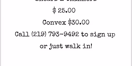 Shear Sharpening Event