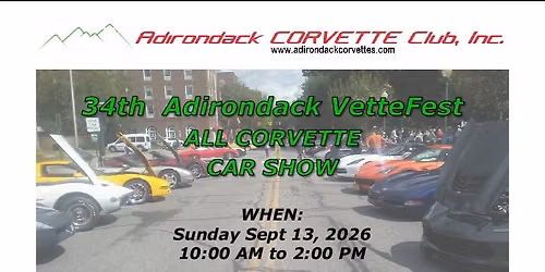 Adirondack Corvette VetteFest