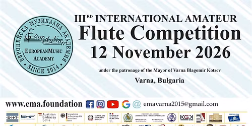 IIIrd International Amateur Flute Competition (hybrid)