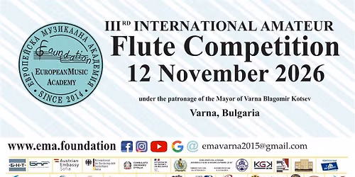 IIIrd International Amateur Flute Competition (hybrid)