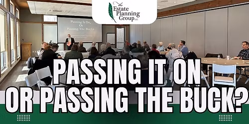 Passing It on Or Passing The Buck?