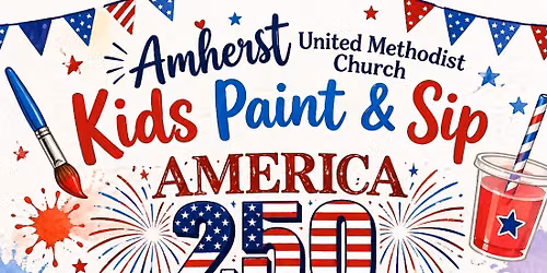 Kids Paint and Sip Cheers to 250 years
