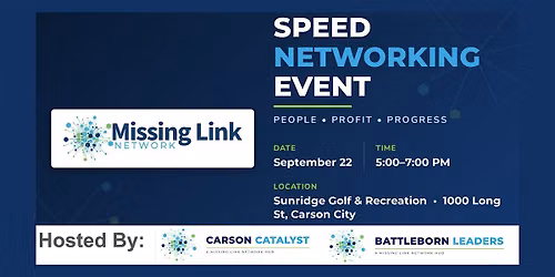 Carson Connect Speed Networking