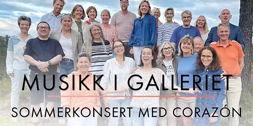 Musikk i galleriet: Sommerkonsert med Coraz\u00f3n