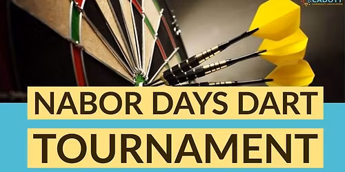 Dart Tournament at Cadott Nabor Days