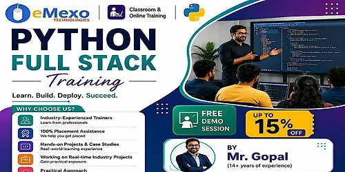 Free Python Full-Stack Demo at eMexo