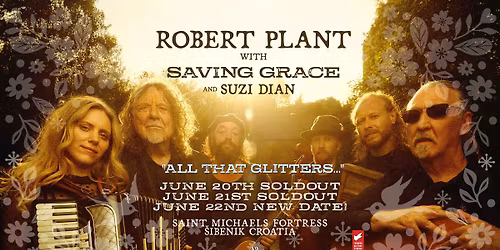 Robert Plant with Saving Grace and Suzi Dian