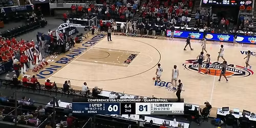 Western New Mexico Mustangs at UTEP Miners Mens Basketball