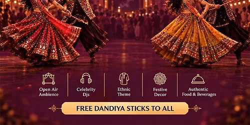 Indiranagar Biggest Open Air Dandiya Celebration