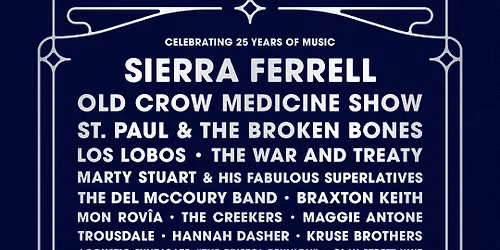 Bristol Rhythm & Roots Festival: Old Crow Medicine Show & Marty Stuart and His Fabulous Superlatives - Sunday
